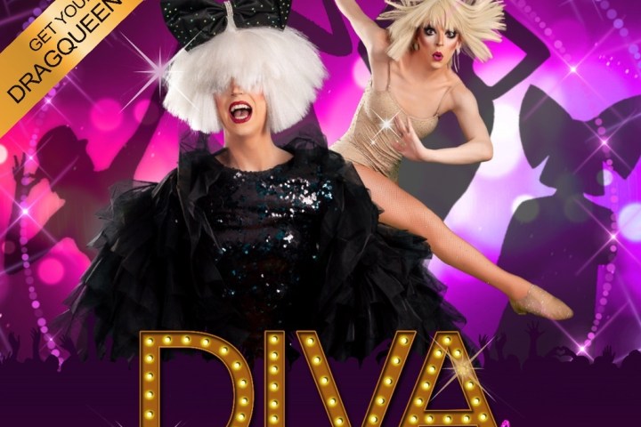 a person standing on a stage